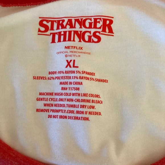 Stranger Things Baseball Shirt - Picture 4 of 5